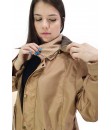 Parka Jaqueta Butu Biru Extra Grande Plus Size Feminino - Ocre